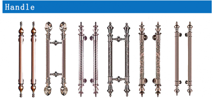 Einzelne und halbe Sicherheitsstahltür des Amerika-Artedelstahltür