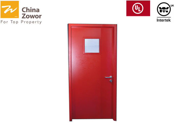 Das rote Pulver, das selbstschließend Handelsfeuer beschichtet