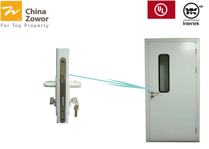 Sondern Sie Notausgang des Schwingen-FD30 mit Glas für Handelsgebäude