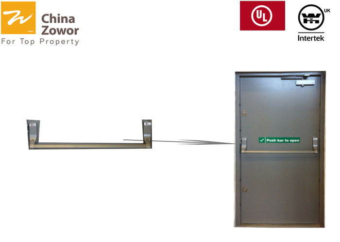 Doppelte Öffnungs-flexible feuerfeste Stahltür, zuverlässige