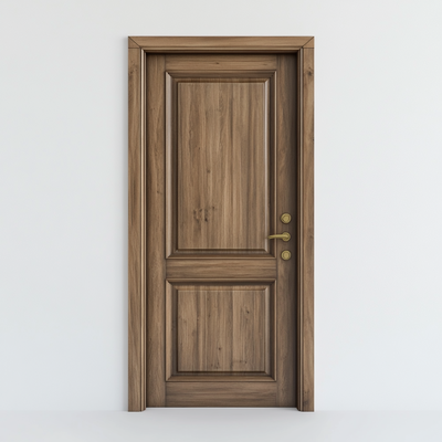 Wooden fire door UL EN BS 30-90 minute fire door